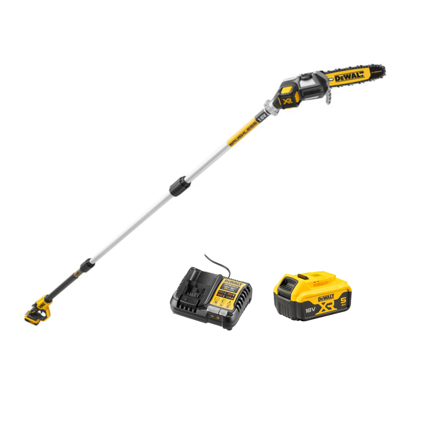 DCMPS567P1-XE- 18V 5.0AH XR 20CM Cordless Pole Saw KIT