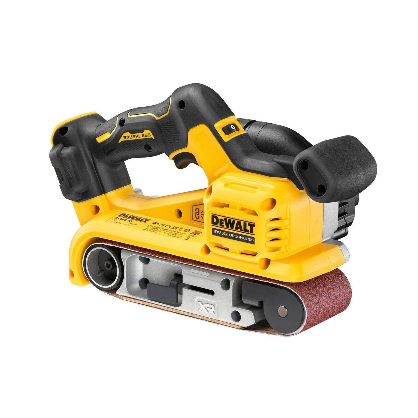 DCW220N-XJ- 18V Brushless Cordless Belt Sander (Skin Only)